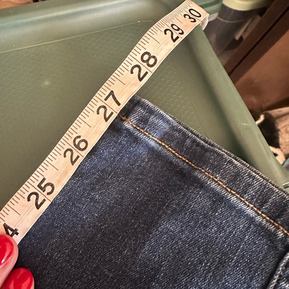 Spanx 20342R Ankle Skinny Jeans Midnight Shade size Medium - Picture 8 of 10